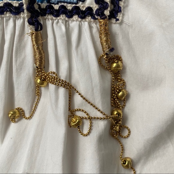 Zara Embroidered Cotton Boho Jacket - Picture 5 of 8